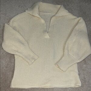 Cream Women's Sweater